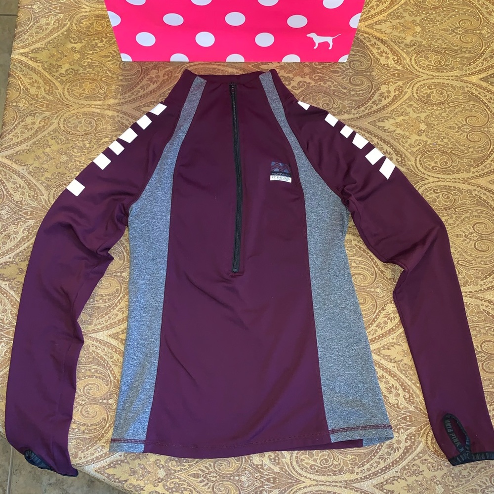 Pink 3/4 Zip Jacket